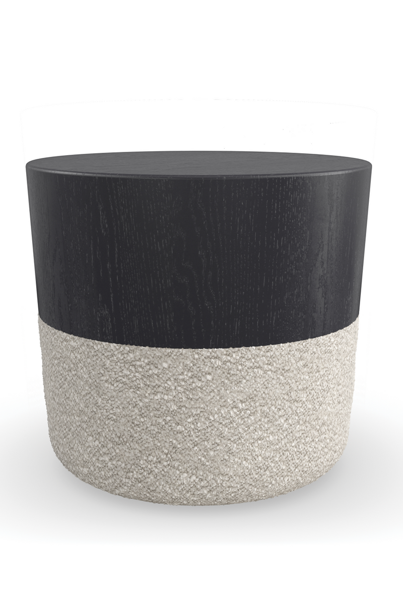 Table d’appoint ronde à base bouclée | Caracole Etta | OROA.fr