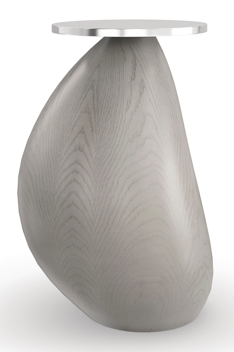 Table d’appoint gris à forme libre | Caracole Ara | OROA.fr