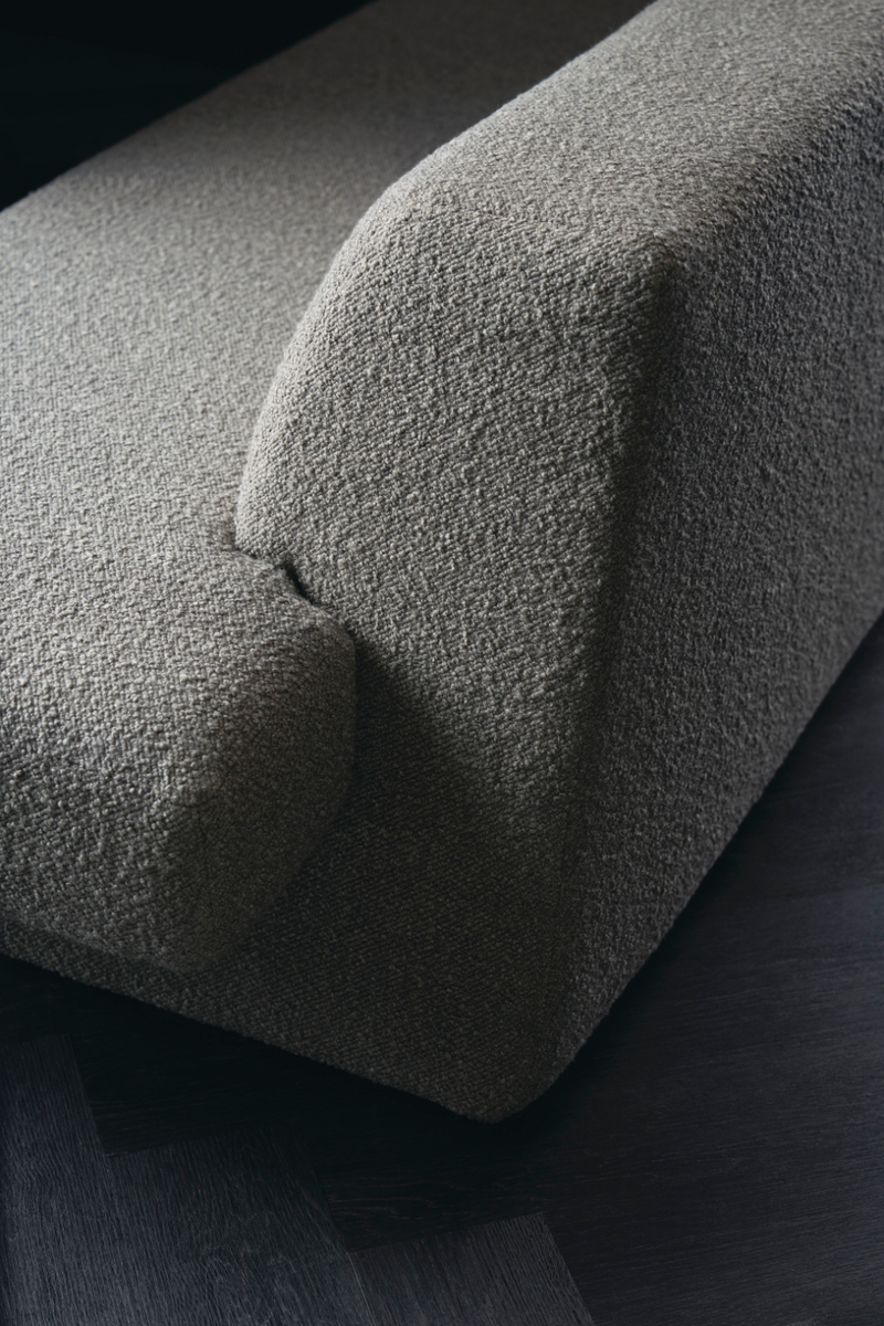 Canapé Géométrique Gris | Caracole Nova | Oroa.fr