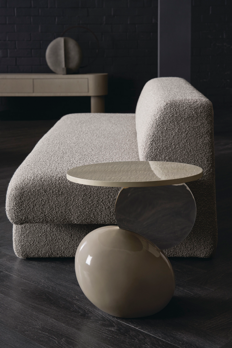 Canapé Géométrique Gris | Caracole Nova | Oroa.fr