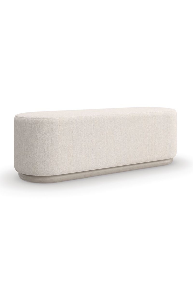 Banc Ovale en Bouclé | Caracole Asha | Oroa.fr