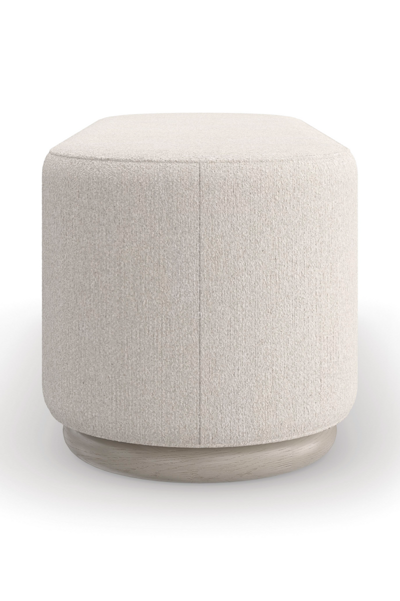 Banc Ovale en Bouclé | Caracole Asha | Oroa.fr