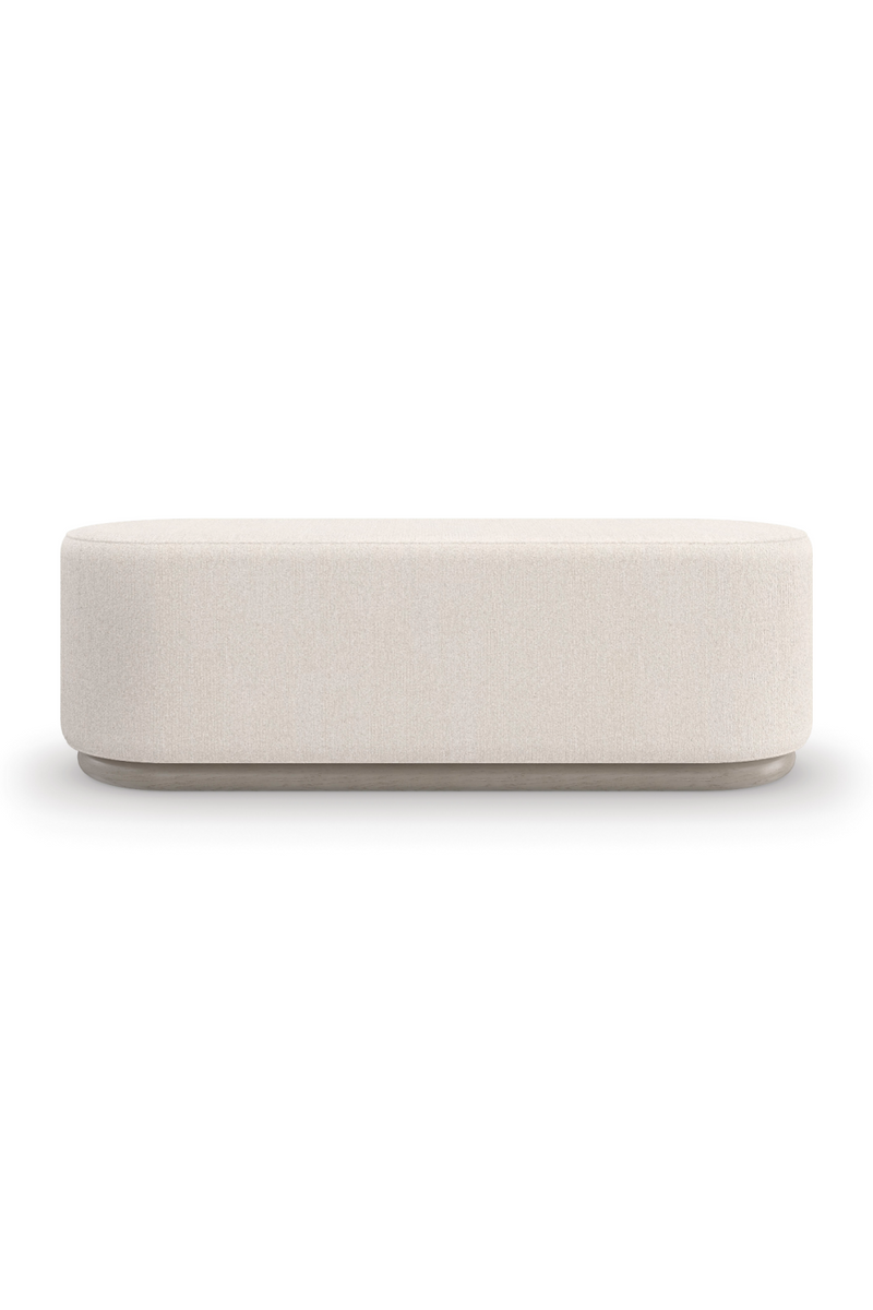 Banc Ovale en Bouclé | Caracole Asha | Oroa.fr