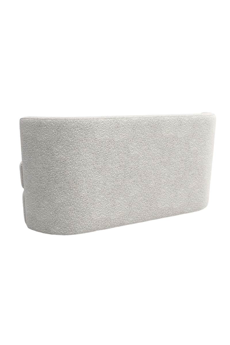 Banc en bouclé blanc | Caracole Etta | OROA.fr