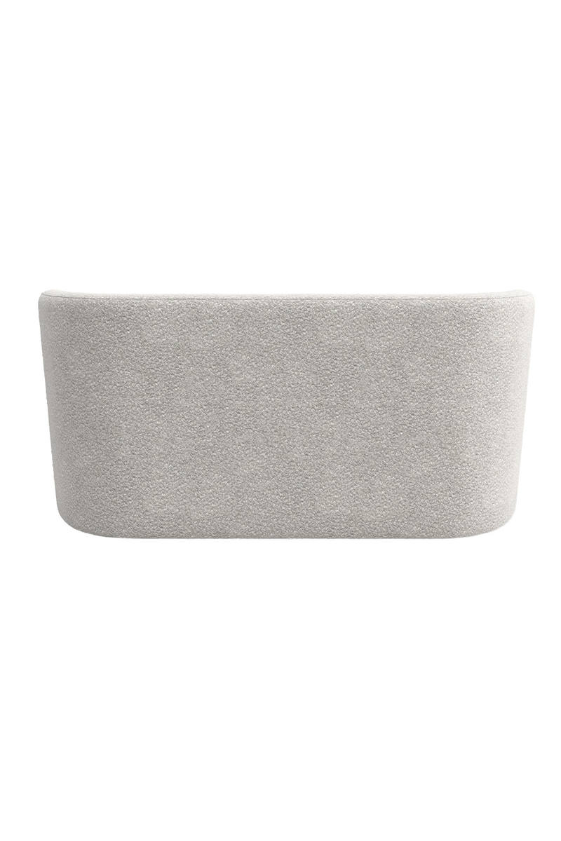 Banc en bouclé blanc | Caracole Etta | OROA.fr