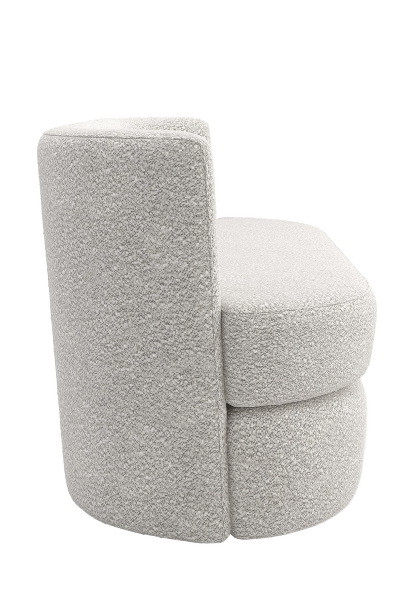 Banc en bouclé blanc | Caracole Etta | OROA.fr