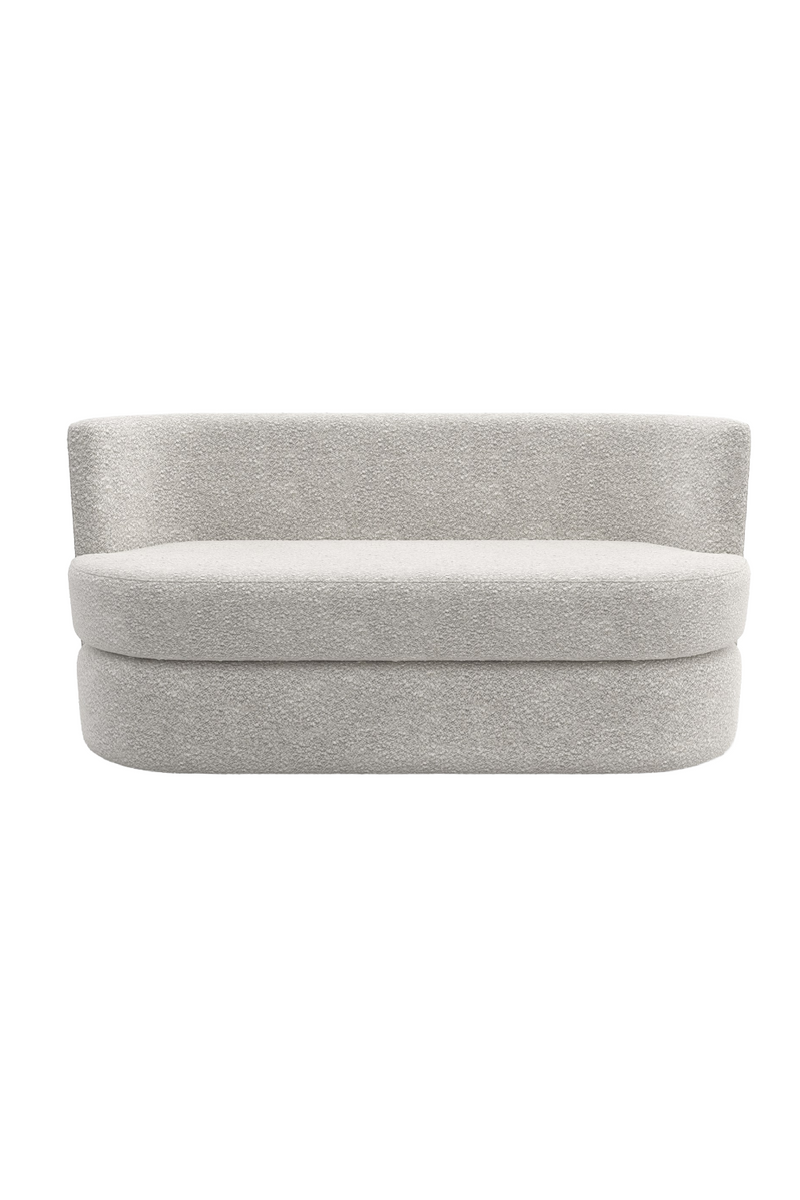 Banc en bouclé blanc | Caracole Etta | OROA.fr