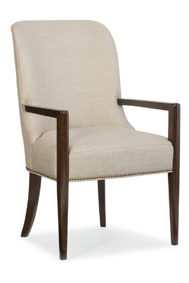 Fauteuil de salle à manger aux tons neutres (2) | Caracole Streamline | Oroa.fr