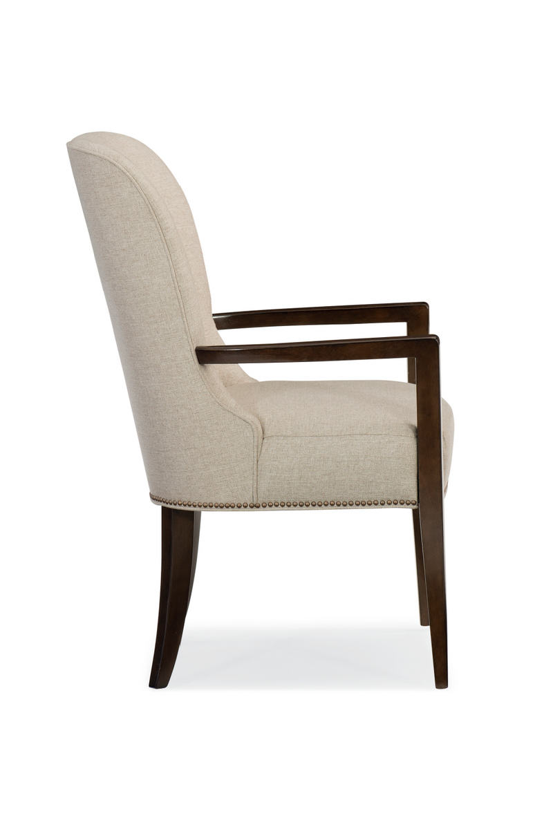 Fauteuil de salle à manger aux tons neutres (2) | Caracole Streamline | Oroa.fr