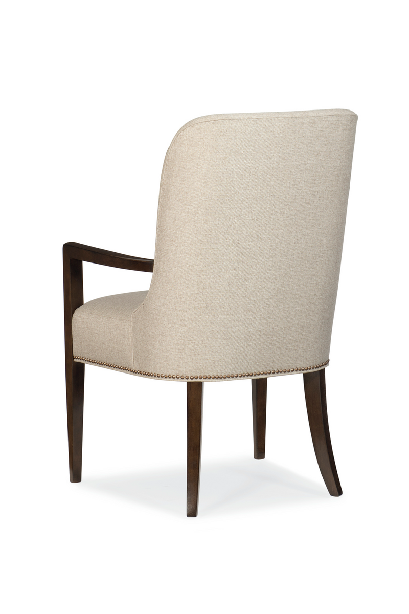 Fauteuil de salle à manger aux tons neutres (2) | Caracole Streamline | Oroa.fr