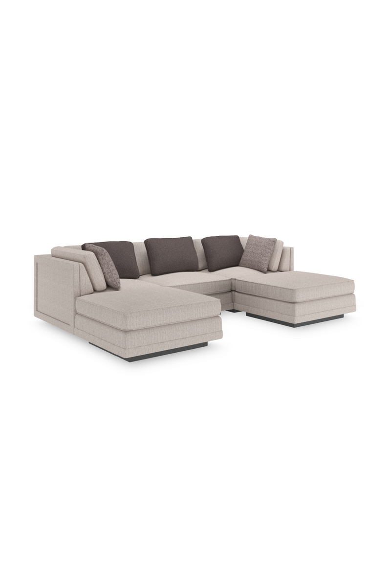 Ottoman Minimaliste Moderne | Caracole Fusion | OROA.fr