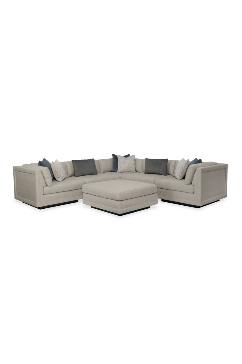 Ottoman Minimaliste Moderne | Caracole Fusion | OROA.fr