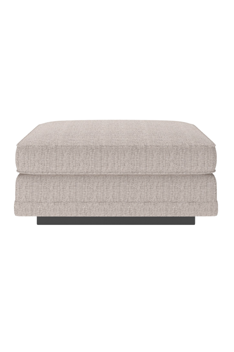 Pouf tissé beige | Caracole Fusion | OROA.fr