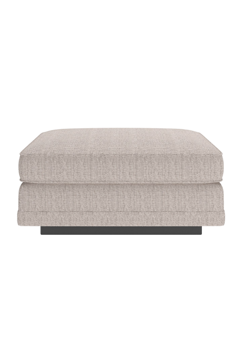 Pouf tissé beige | Caracole Fusion | OROA.fr