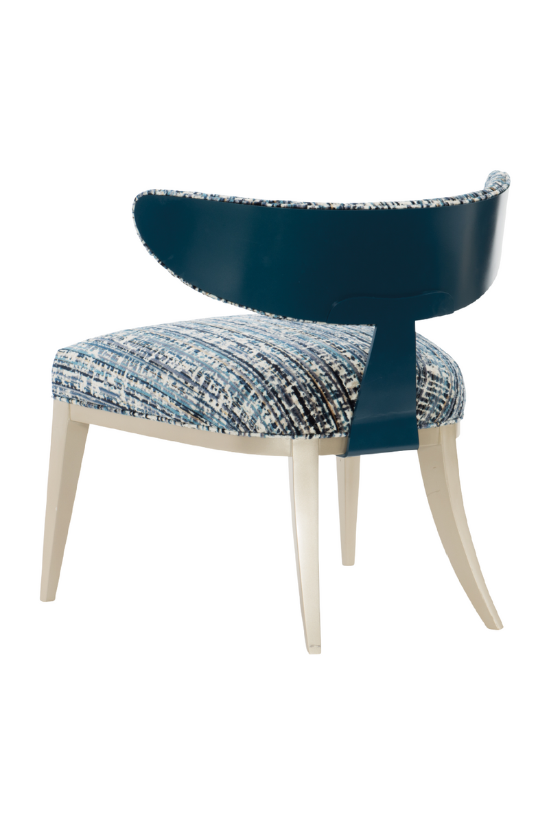 Fauteuil d’Appoint à Dossier Croissant | Caracole Half Moon | Oroa.fr