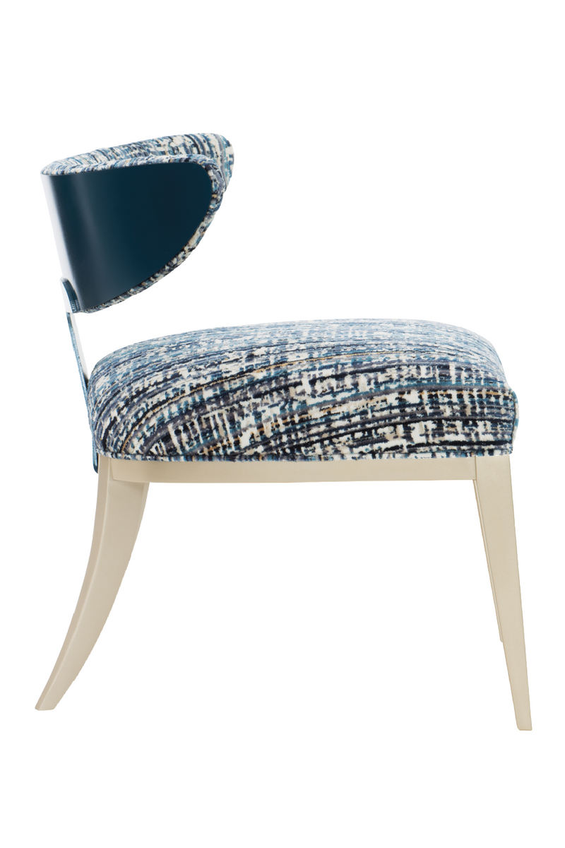 Fauteuil d’Appoint à Dossier Croissant | Caracole Half Moon | Oroa.fr