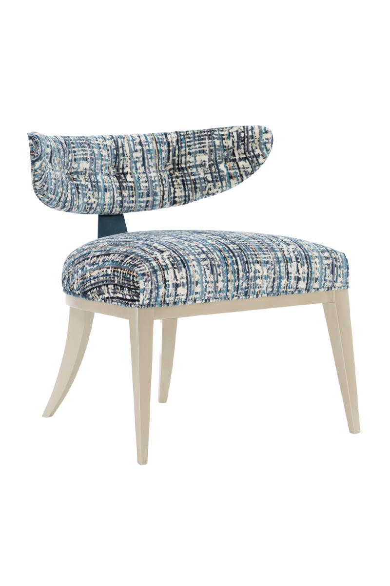 Fauteuil d’Appoint à Dossier Croissant | Caracole Half Moon | Oroa.fr