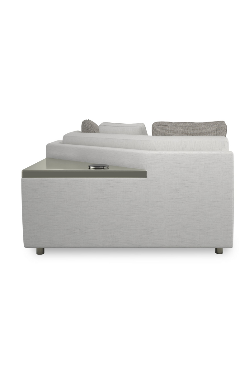 Canapé Sectionnel Gris | Caracole I'M Shelf-Ish | OROA.com