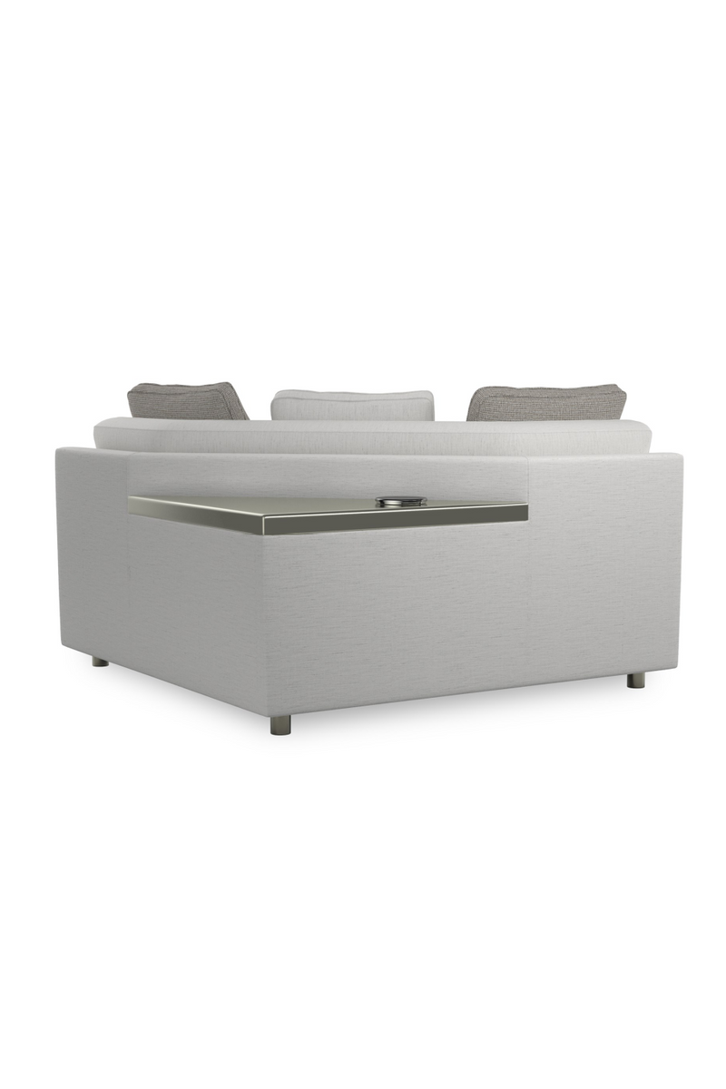 Canapé Sectionnel Gris | Caracole I'M Shelf-Ish | OROA.com
