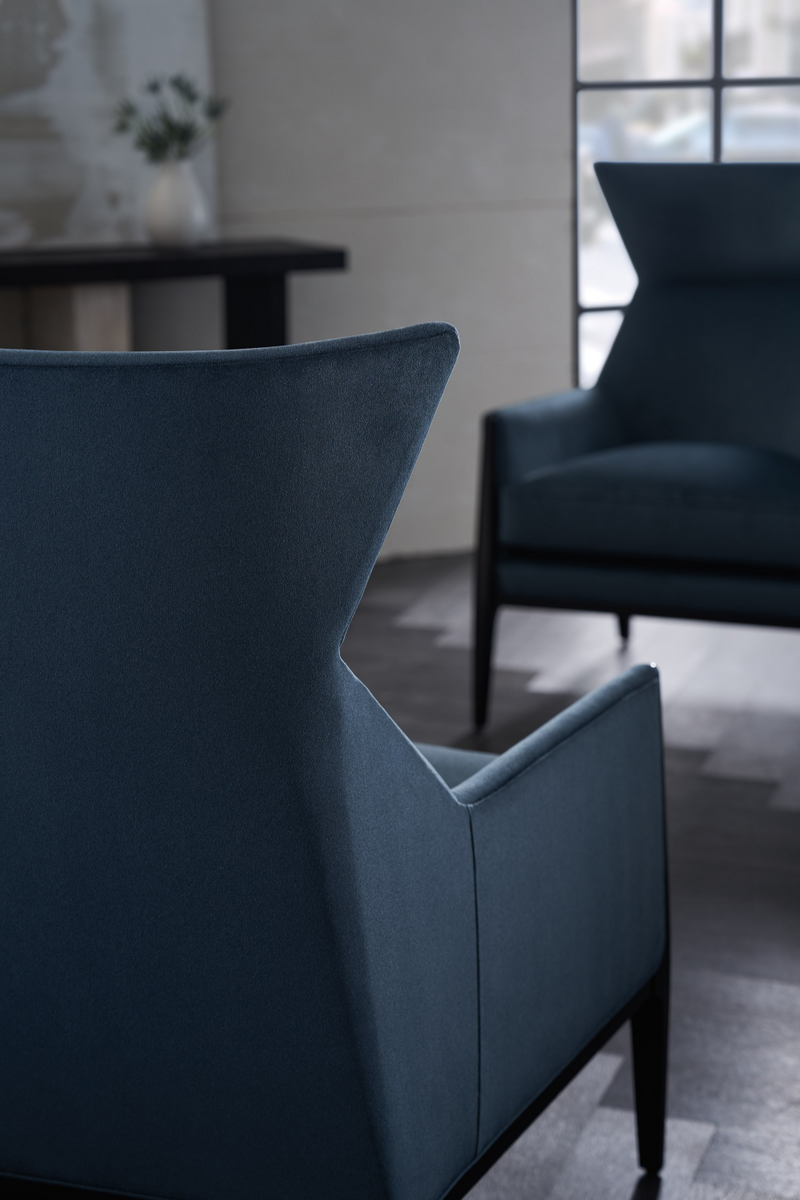 Fauteuil d’Appoint Moderne à Dossier Ailé | Caracole Boundless | OROA.fr