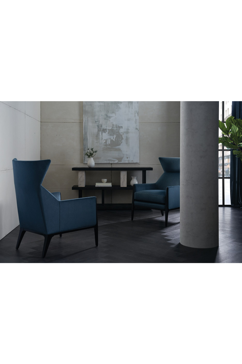 Fauteuil d’Appoint Moderne à Dossier Ailé | Caracole Boundless | OROA.fr