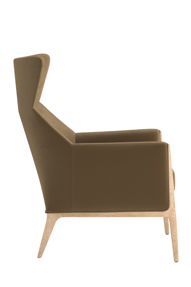 Fauteuil d’Appoint Moderne à Dossier Ailé | Caracole Boundless | OROA.fr