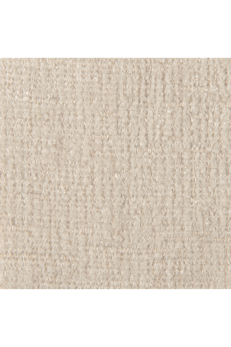 Fauteuil moderne sans accoudoirs crème | Caracole Edge | OROA.fr