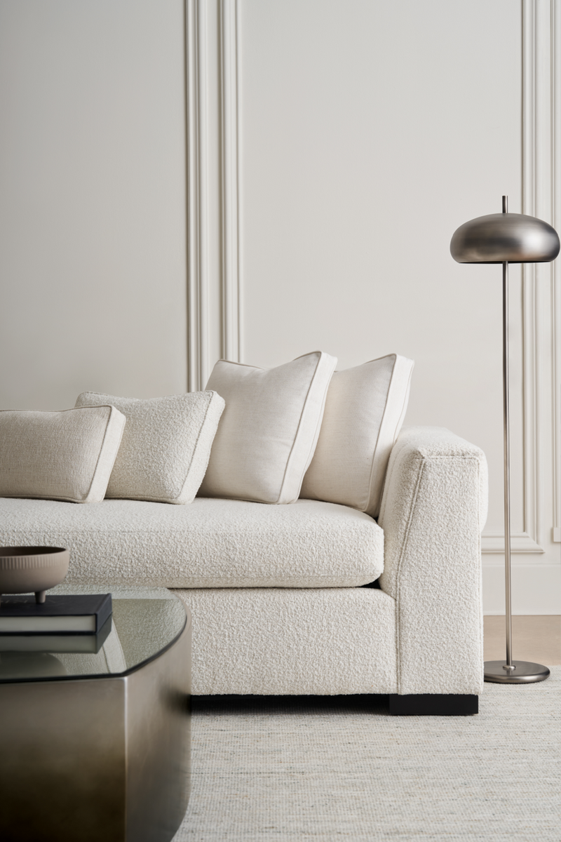 Canapé d’Angle Moderne Blanc | Caracole Edge | Meubleluxe.fr