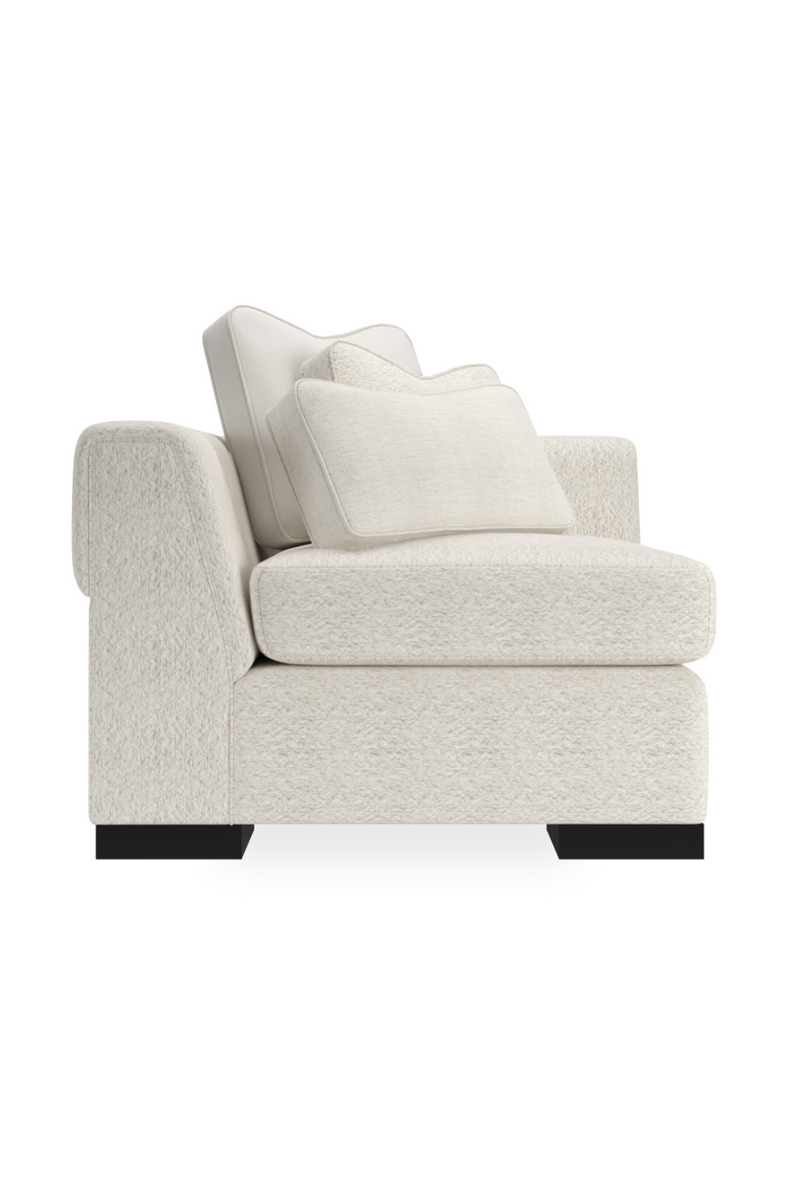 Canapé d’Angle Moderne Blanc | Caracole Edge | Meubleluxe.fr