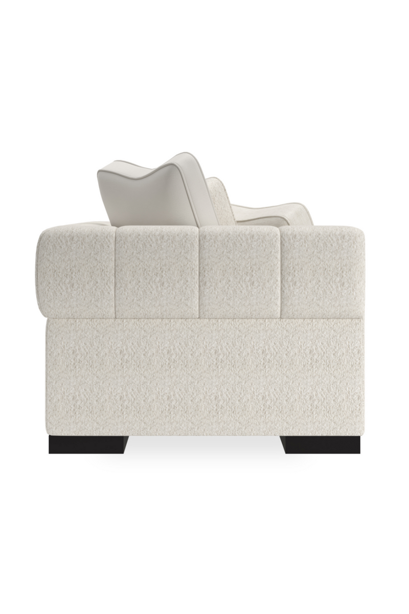 Canapé d’Angle Moderne Blanc | Caracole Edge | Meubleluxe.fr