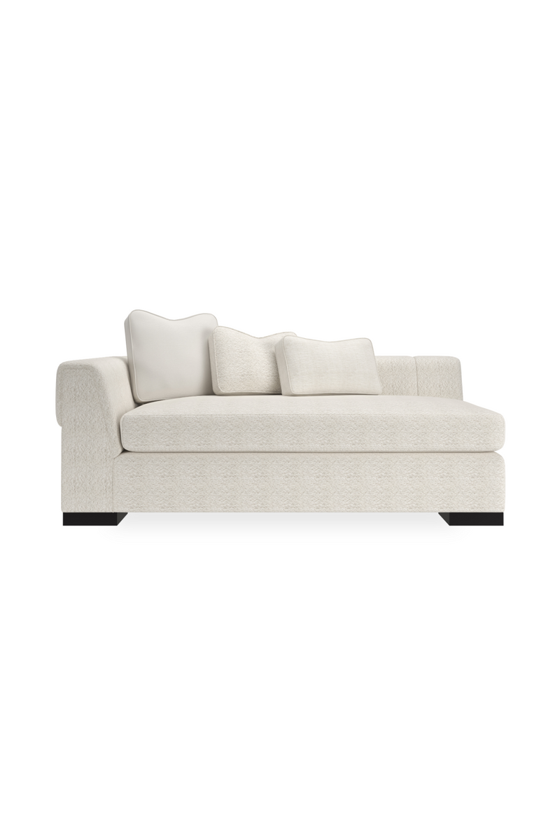 Canapé d’Angle Moderne Blanc | Caracole Edge | Meubleluxe.fr