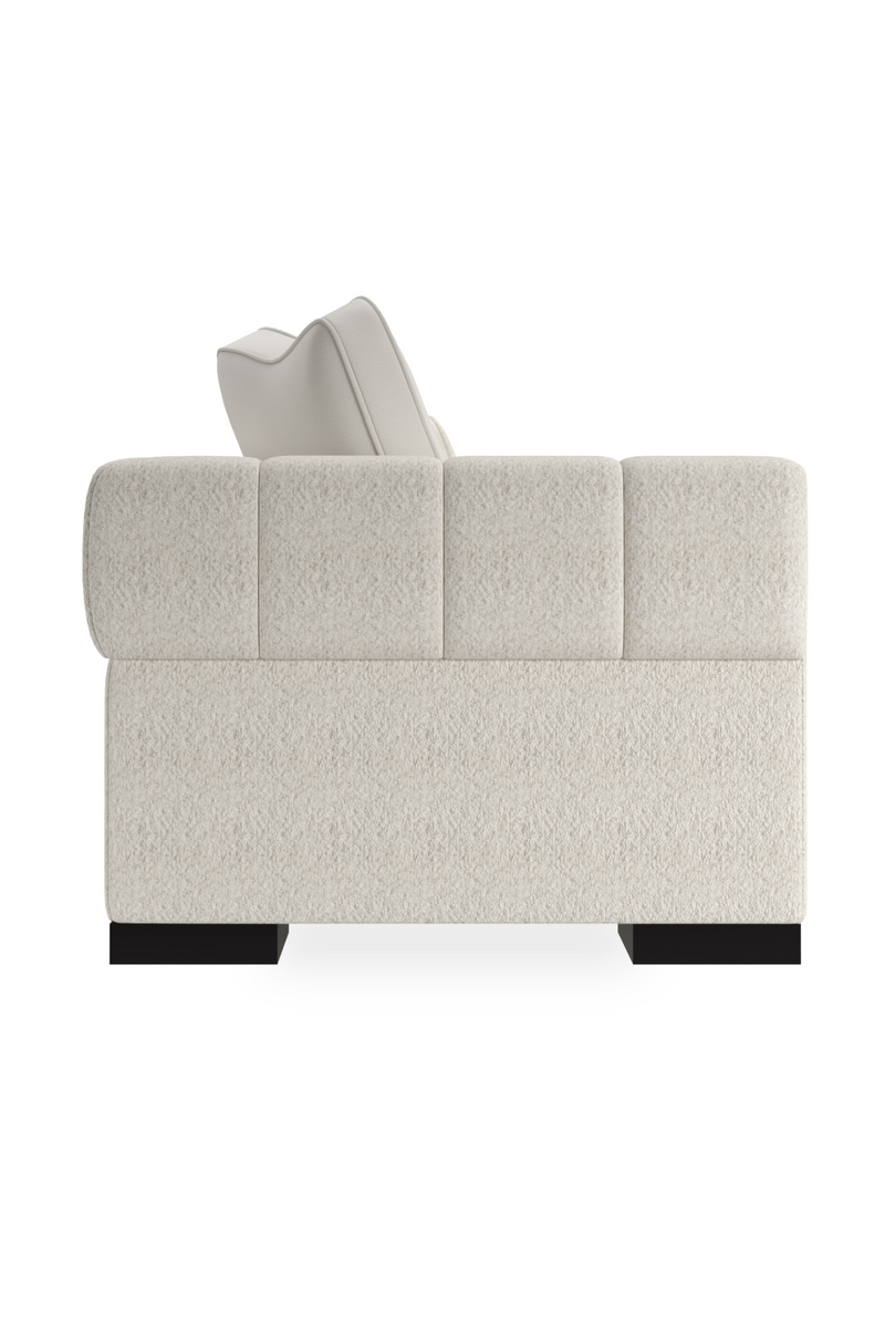 Canapé d’Angle Moderne Blanc | Caracole Edge | Meubleluxe.fr