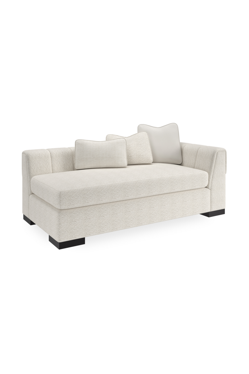 Canapé d’Angle Moderne Blanc | Caracole Edge | Meubleluxe.fr