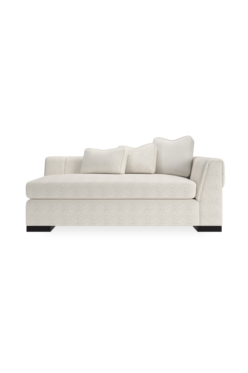 Canapé d’Angle Moderne Blanc | Caracole Edge | Meubleluxe.fr