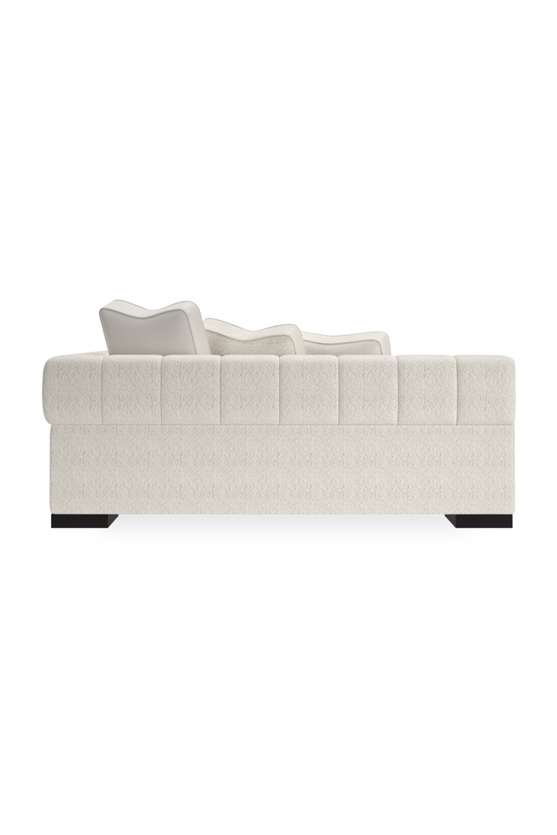 Canapé d’Angle Moderne Blanc | Caracole Edge | Meubleluxe.fr