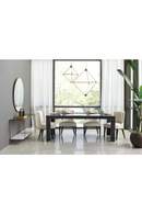 Table de salle à manger extensible en bois d'eucalyptus | Caracole Edge | Meubleluxe.fr
