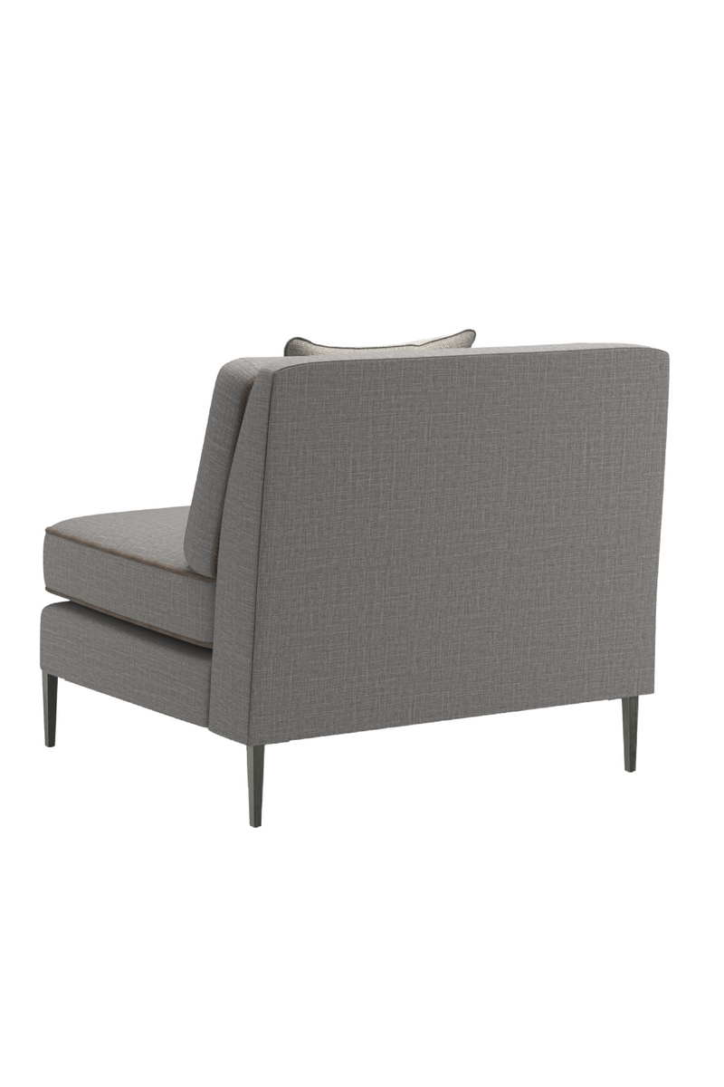 Fauteuil Modulaire en Laine Mélangée Grise | Caracole Remix | OROA.fr