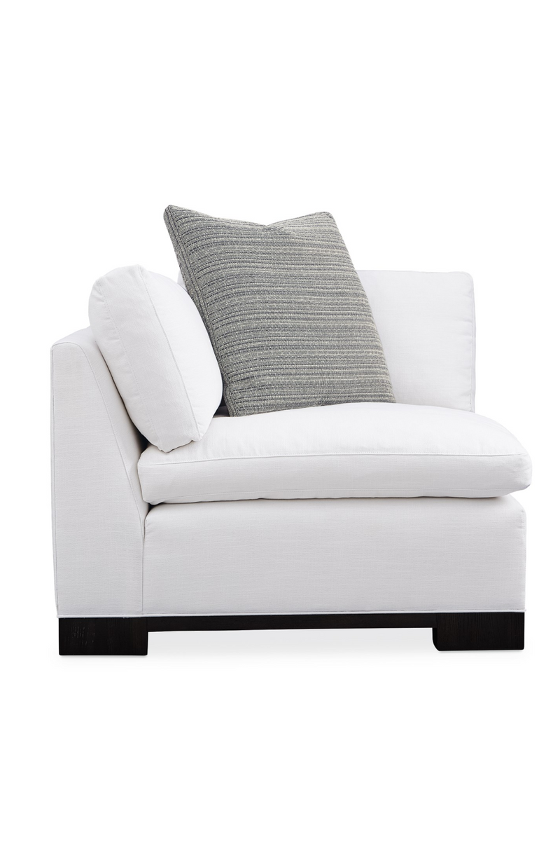 Canapé Modulaire Moderne Blanc | Caracole Refresh | OROA.fr