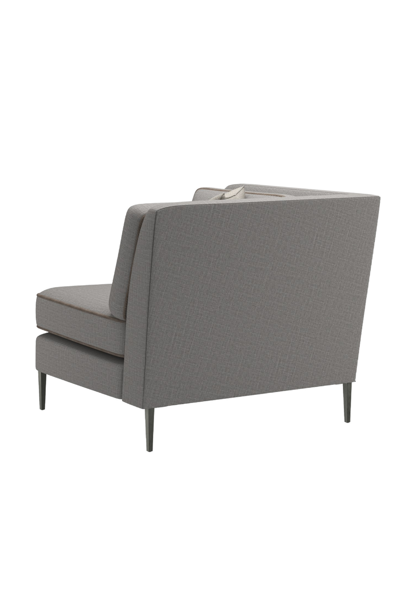 Fauteuil Modulaire en Laine Mélangée Grise | Caracole Remix | OROA.fr