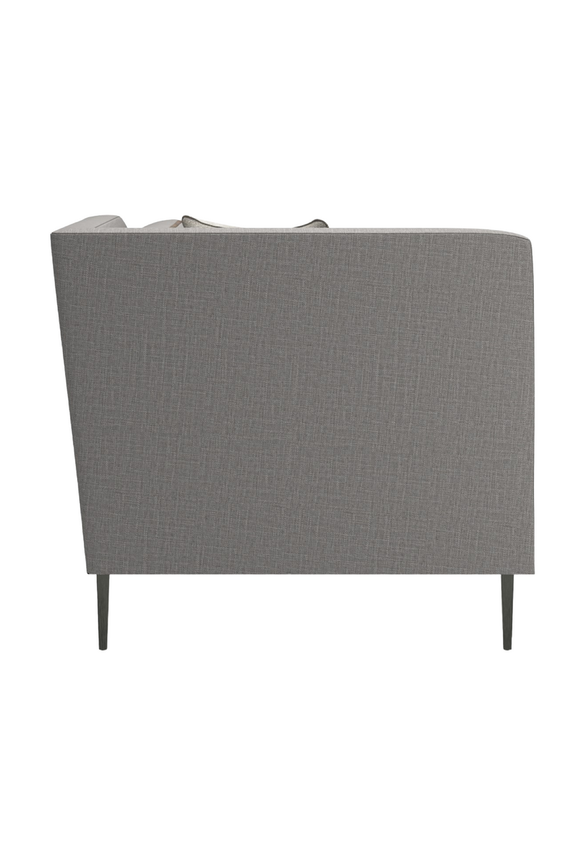 Fauteuil Modulaire en Laine Mélangée Grise | Caracole Remix | OROA.fr