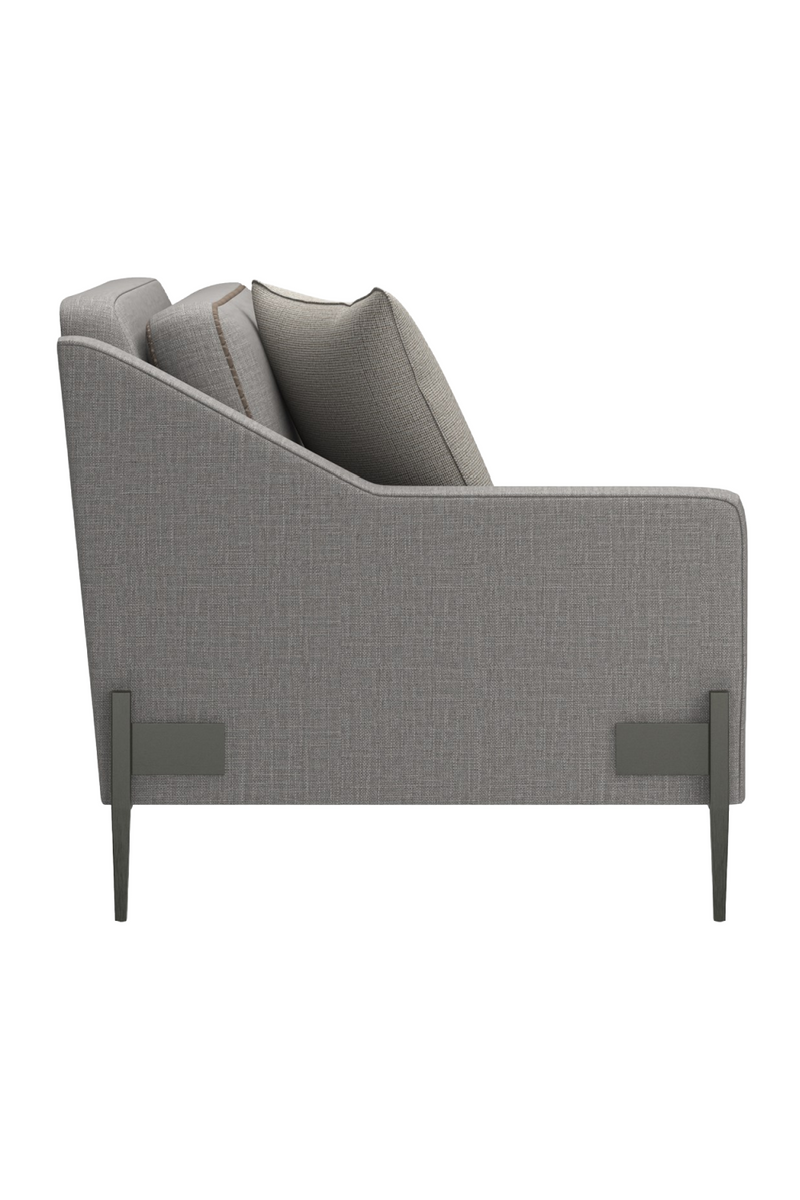 Fauteuil Modulaire en Laine Mélangée Grise | Caracole Remix | OROA.fr