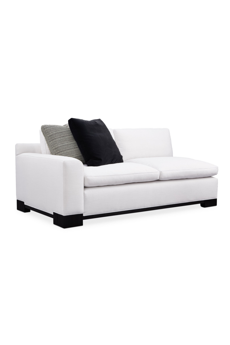 Canapé Modulaire Moderne Blanc | Caracole Refresh | OROA.fr