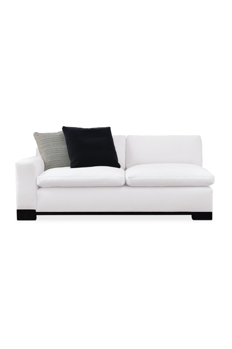 Canapé Modulaire Moderne Blanc | Caracole Refresh | OROA.fr