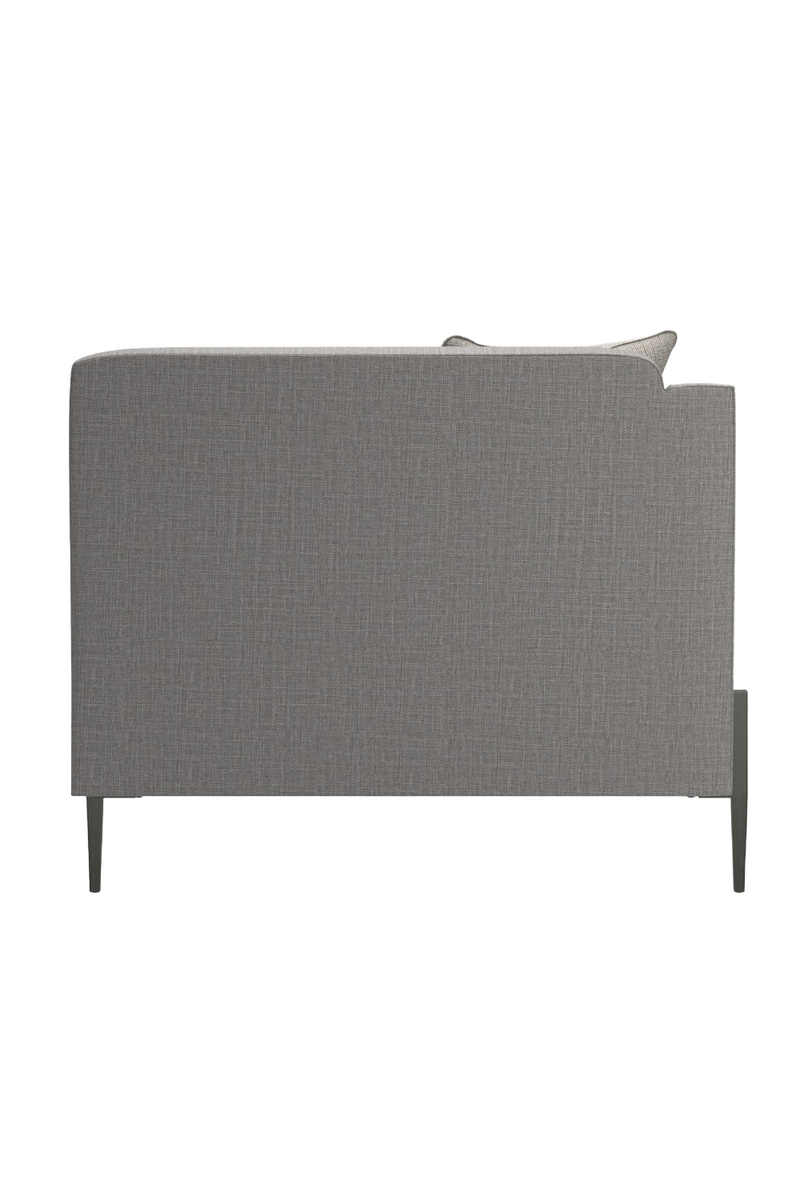 Fauteuil Modulaire en Laine Mélangée Grise | Caracole Remix | OROA.fr