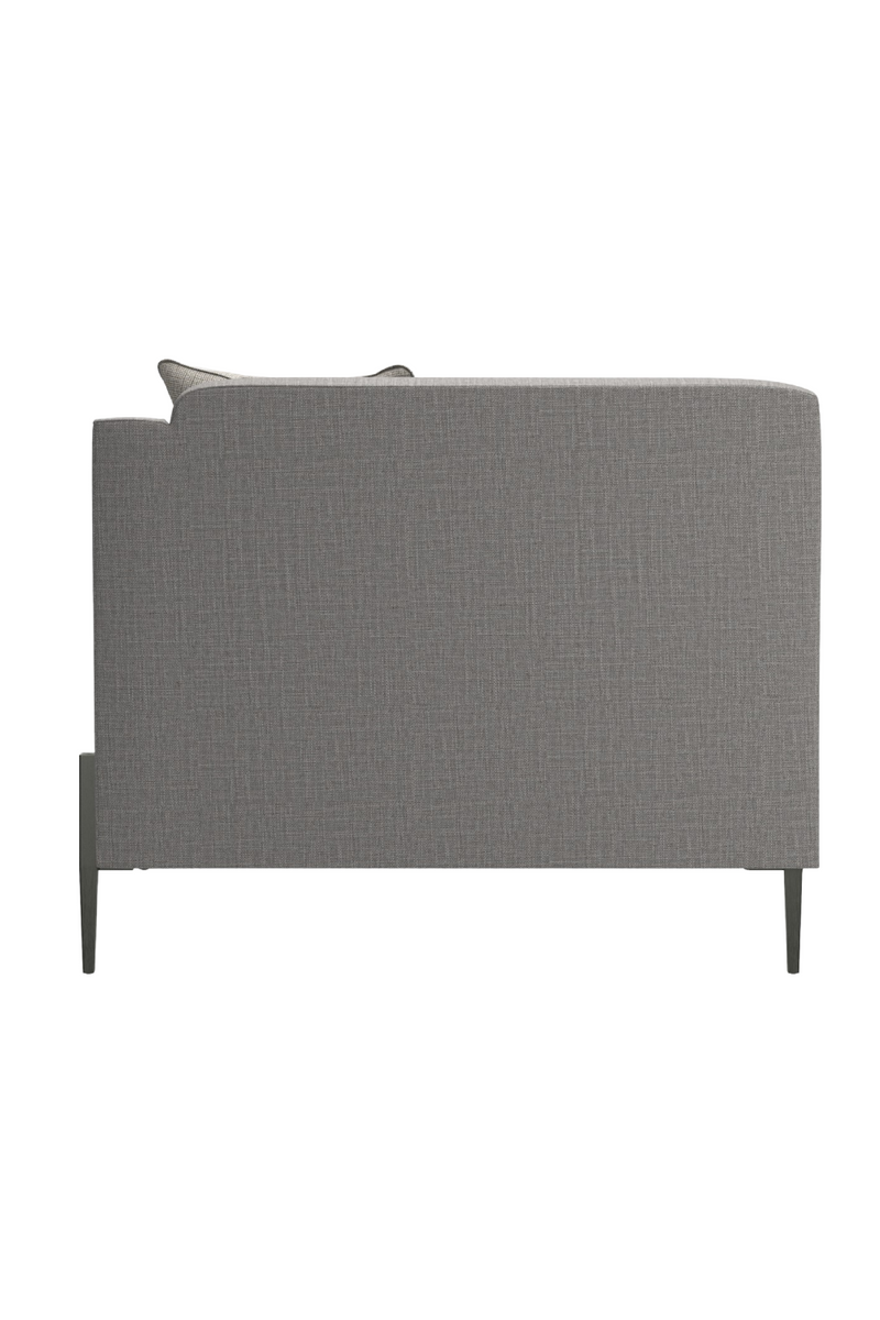 Fauteuil Modulaire en Laine Mélangée Grise | Caracole Remix | OROA.fr