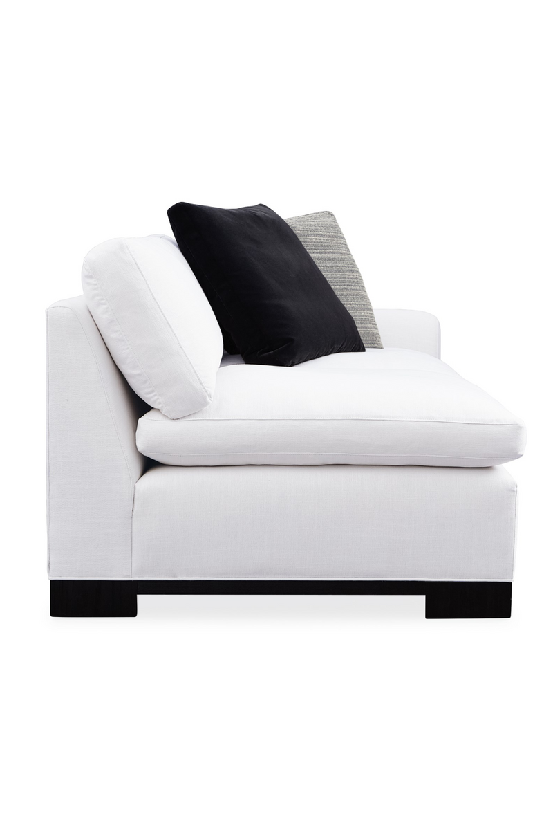 Canapé Modulaire Moderne Blanc | Caracole Refresh | OROA.fr