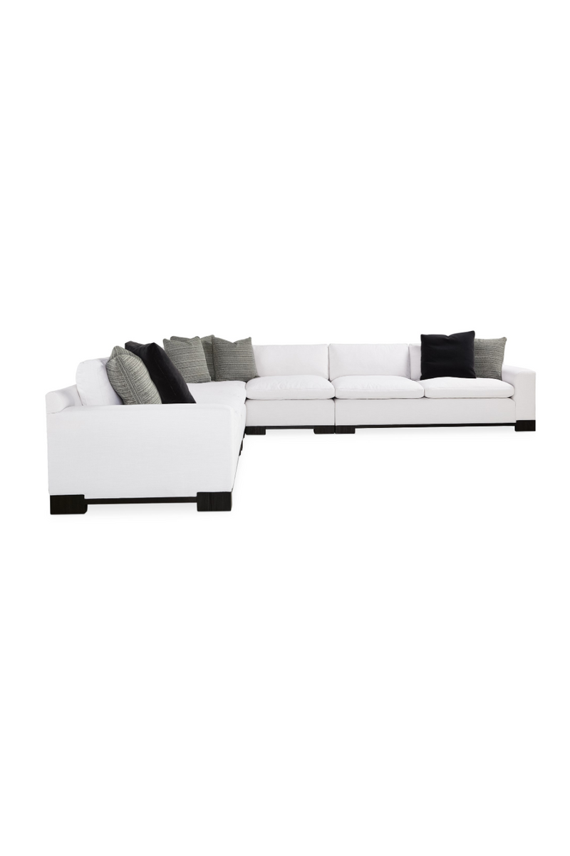 Canapé Modulaire Moderne Blanc | Caracole Refresh | OROA.fr