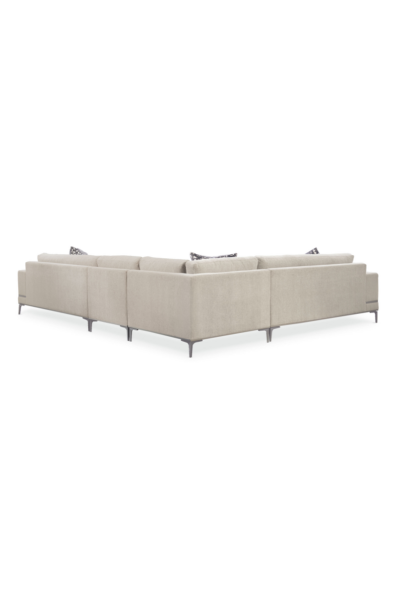 Canapé Moderne Beige | Caracole Repetition | OROA.fr
