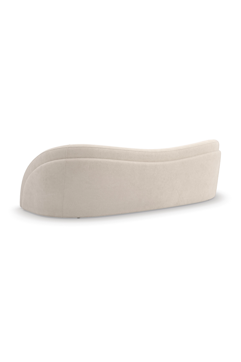 Canapé blanc aux formes libres | Caracole Movement | OROA.fr