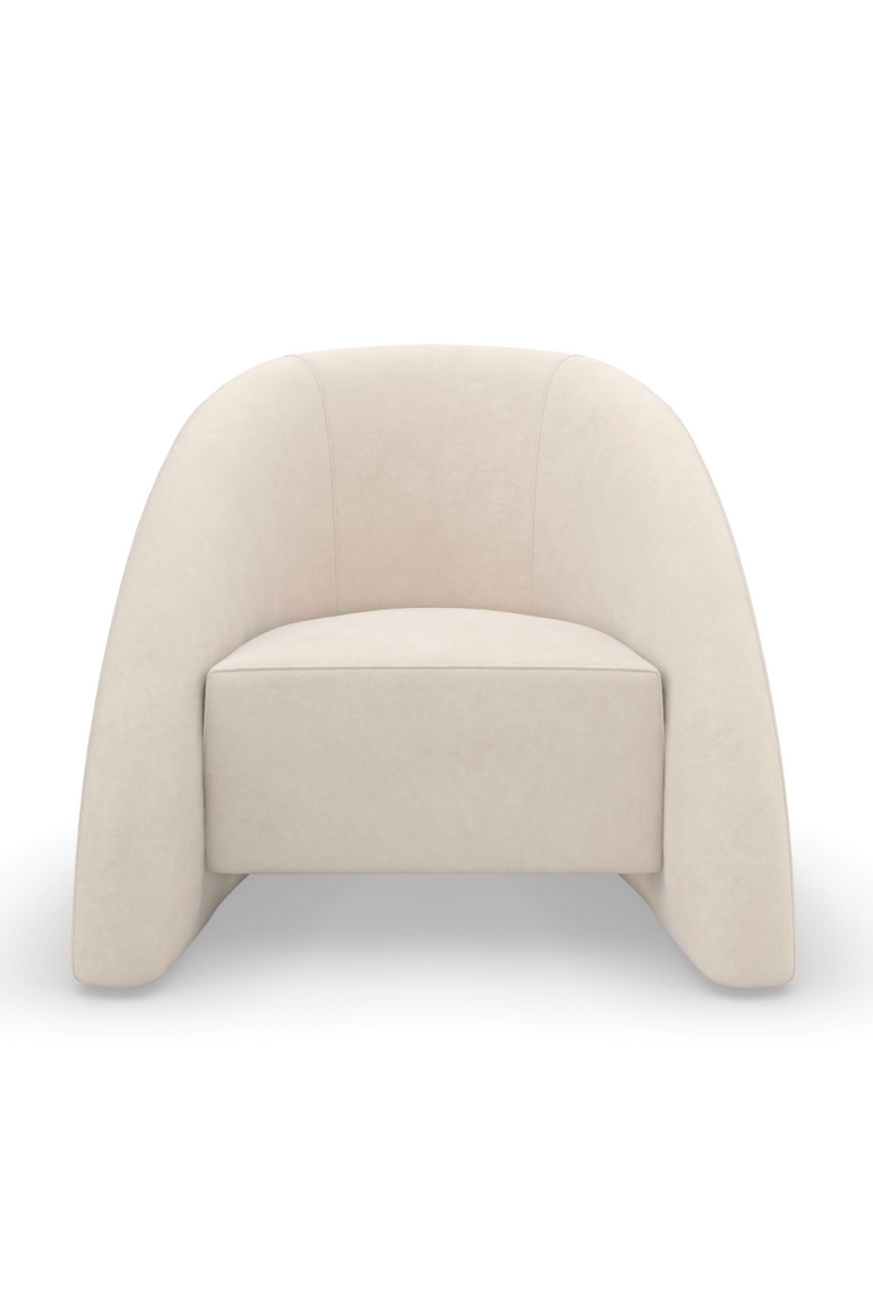 Fauteuil d’appoint moderne incurvé | Caracole Movement | OROA.fr